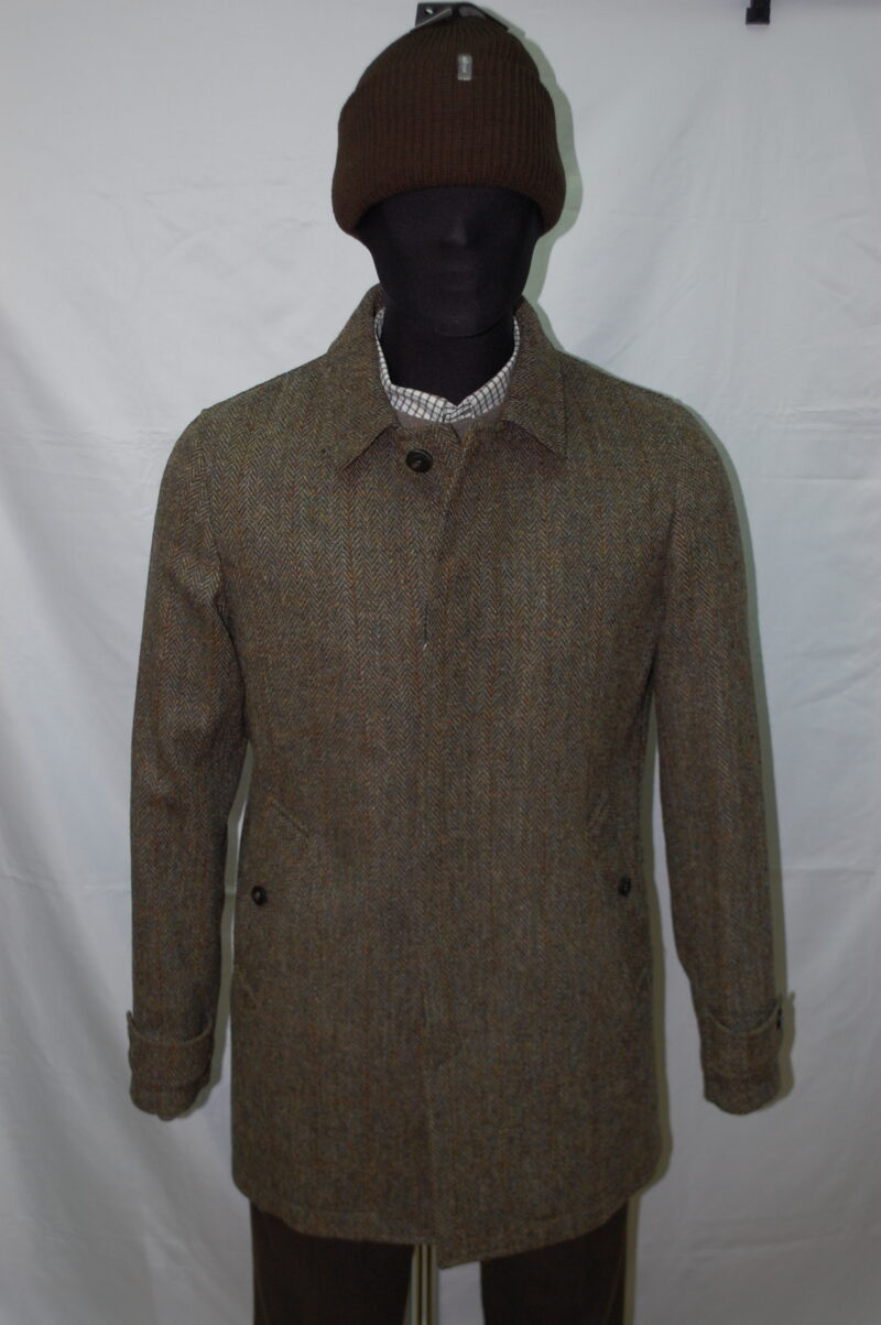 CAMPLIN MOD. OVERCOAT IN HARRIS-TWEED € 620,00